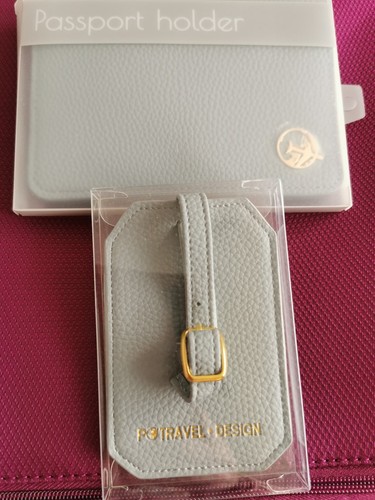 Passport holder luggage tag - passport,