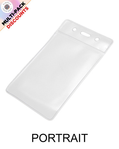 Clear vertical portrait - clear,