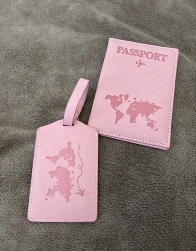 Passport holder and luggage - and,