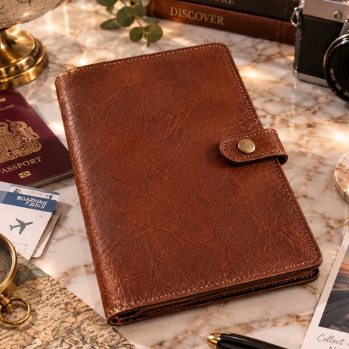Vintage brown leather - vintage,