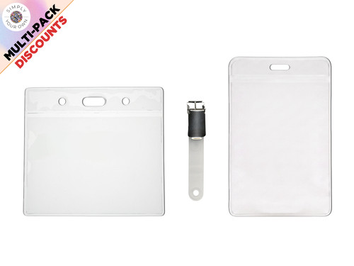 Clear vinyl pouch card - vinyl,