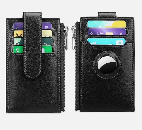 Airtag wallet rfid leather - wallet,
