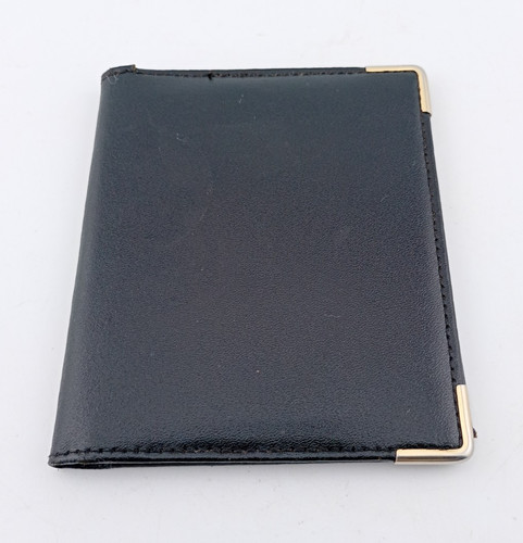 Elegant black leather bifold - elegant,