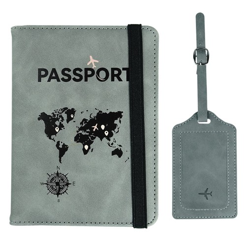Passport holder luggage tag - passport,