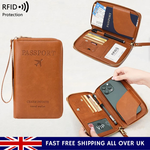 Rfid proof long passport - rfid,